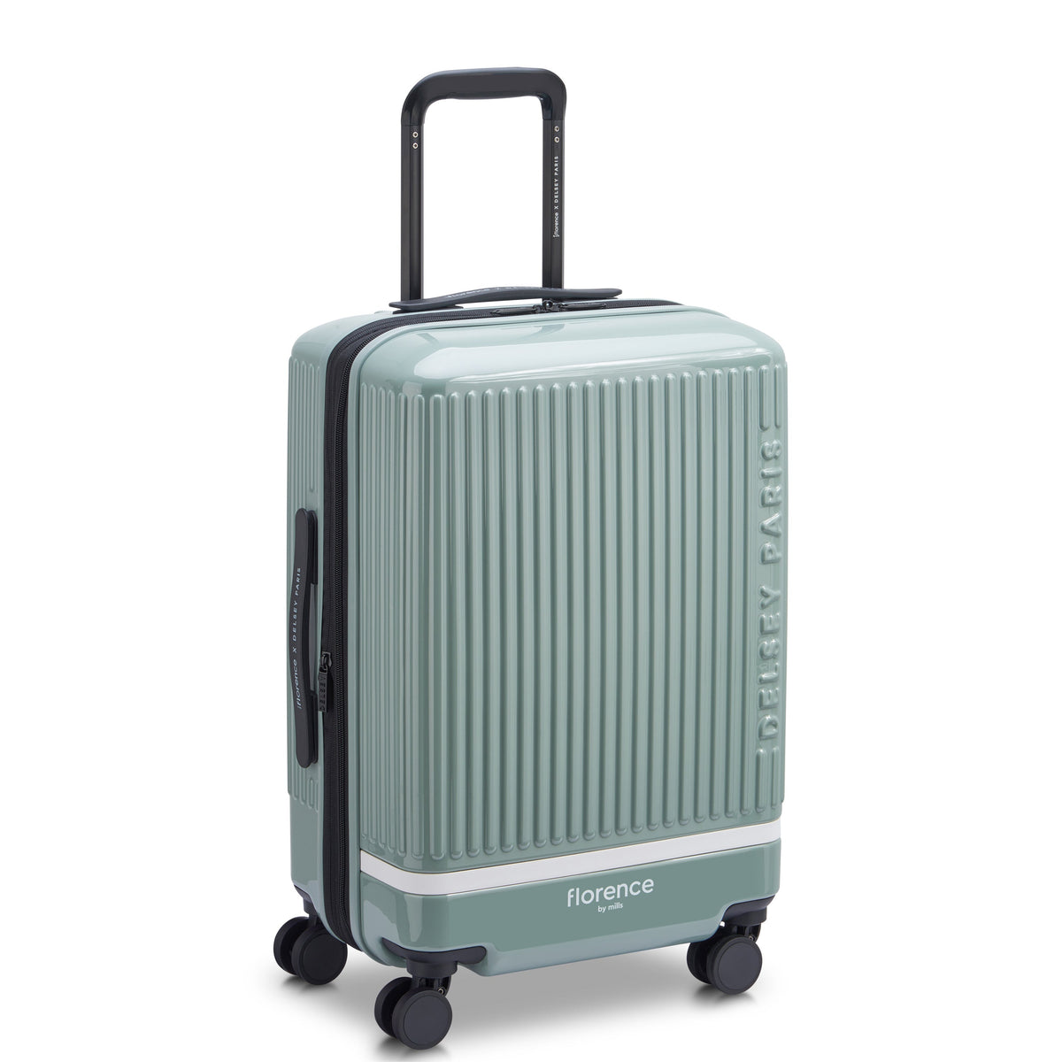 SPIN ME AWAY 23-Inch Carry-On Suitcase, Sage green - Delsey Paris Featured