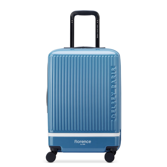 SPIN ME AWAY 23-Inch Carry-On Suitcase, Zinc blue - Delsey Paris Exclusive