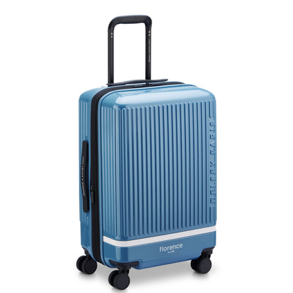 SPIN ME AWAY 23-Inch Carry-On Suitcase, Zinc blue - Delsey Paris Exclusive