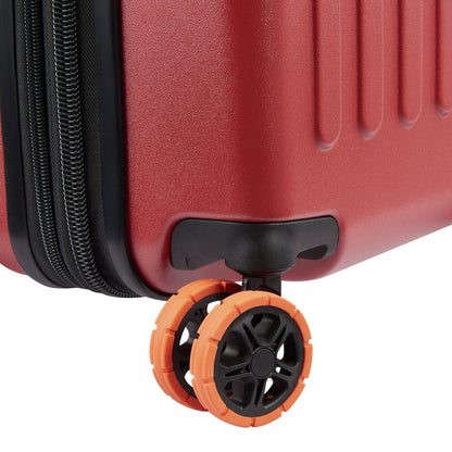 JH002B 22-Inch Expandable Carry-On Suitcase, Chilli pepper - Delsey Paris Exclusive