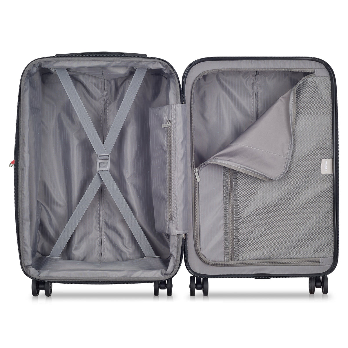 HELIUM AERO 23-Inch Expandable Carry-On Suitcase, Metallic green - Delsey Paris New