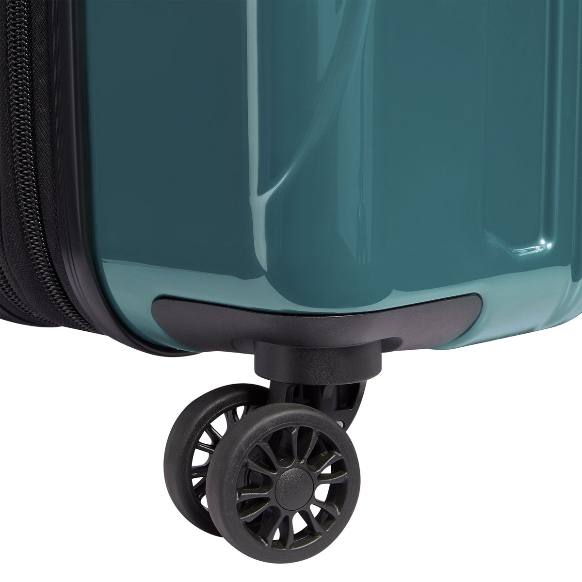 HELIUM AERO 23-Inch Expandable Carry-On Suitcase, Metallic green - Delsey Paris New