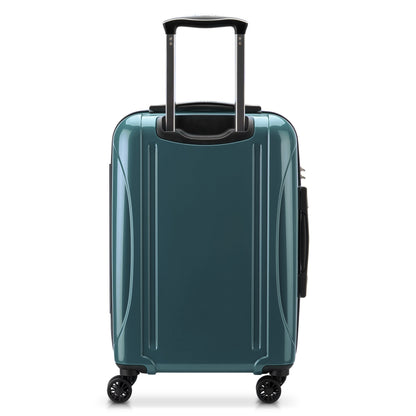 HELIUM AERO 23-Inch Expandable Carry-On Suitcase, Metallic green - Delsey Paris New
