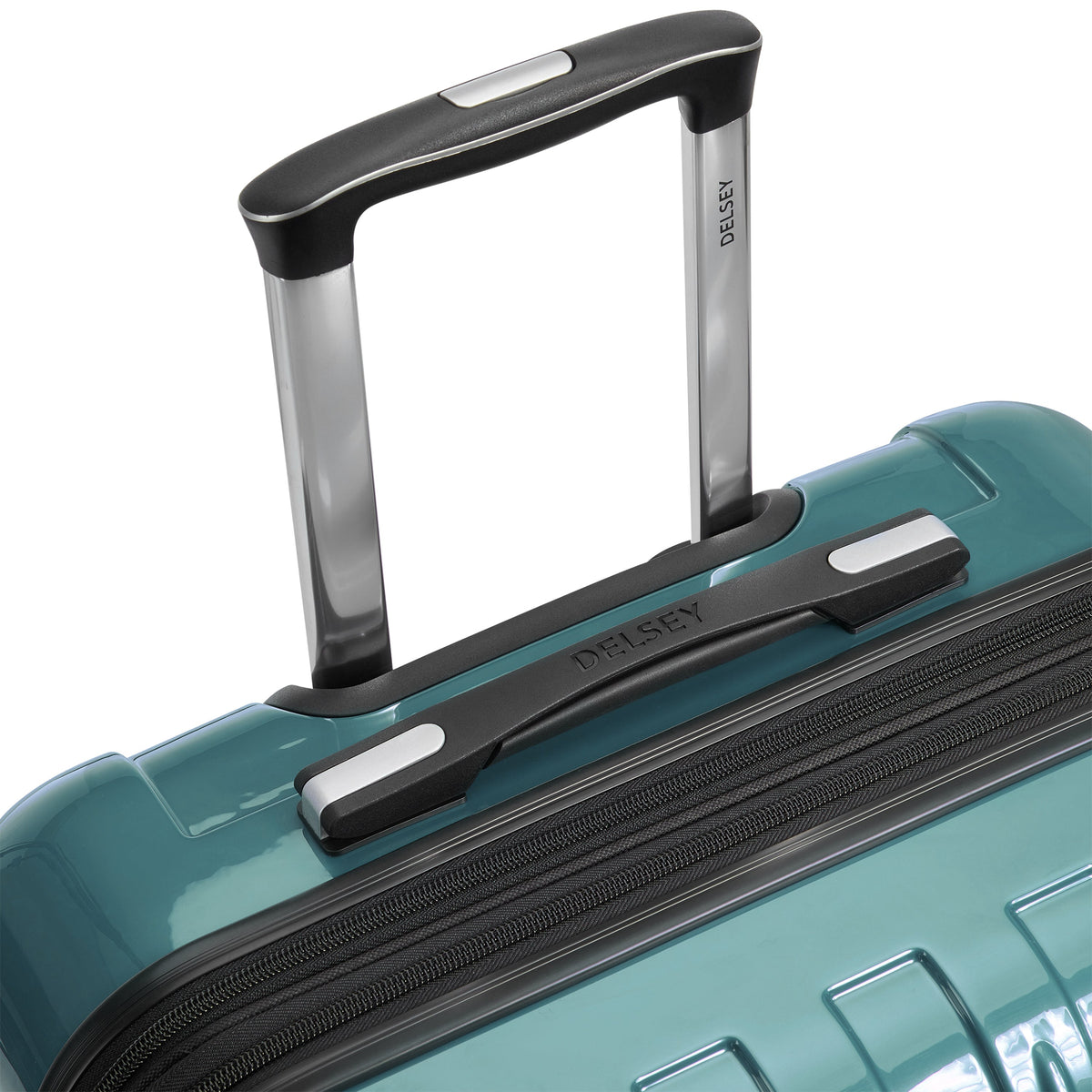 HELIUM AERO 23-Inch Expandable Carry-On Suitcase, Metallic green - Delsey Paris New