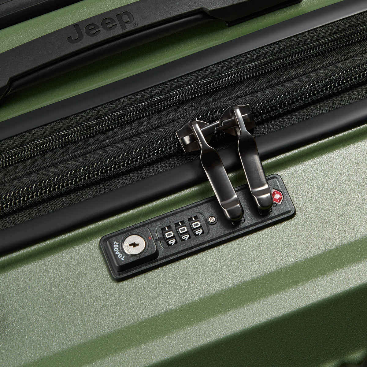 JH001A 27-Inch Expandable Check-In Suitcase, Green - Delsey Paris Best Seller