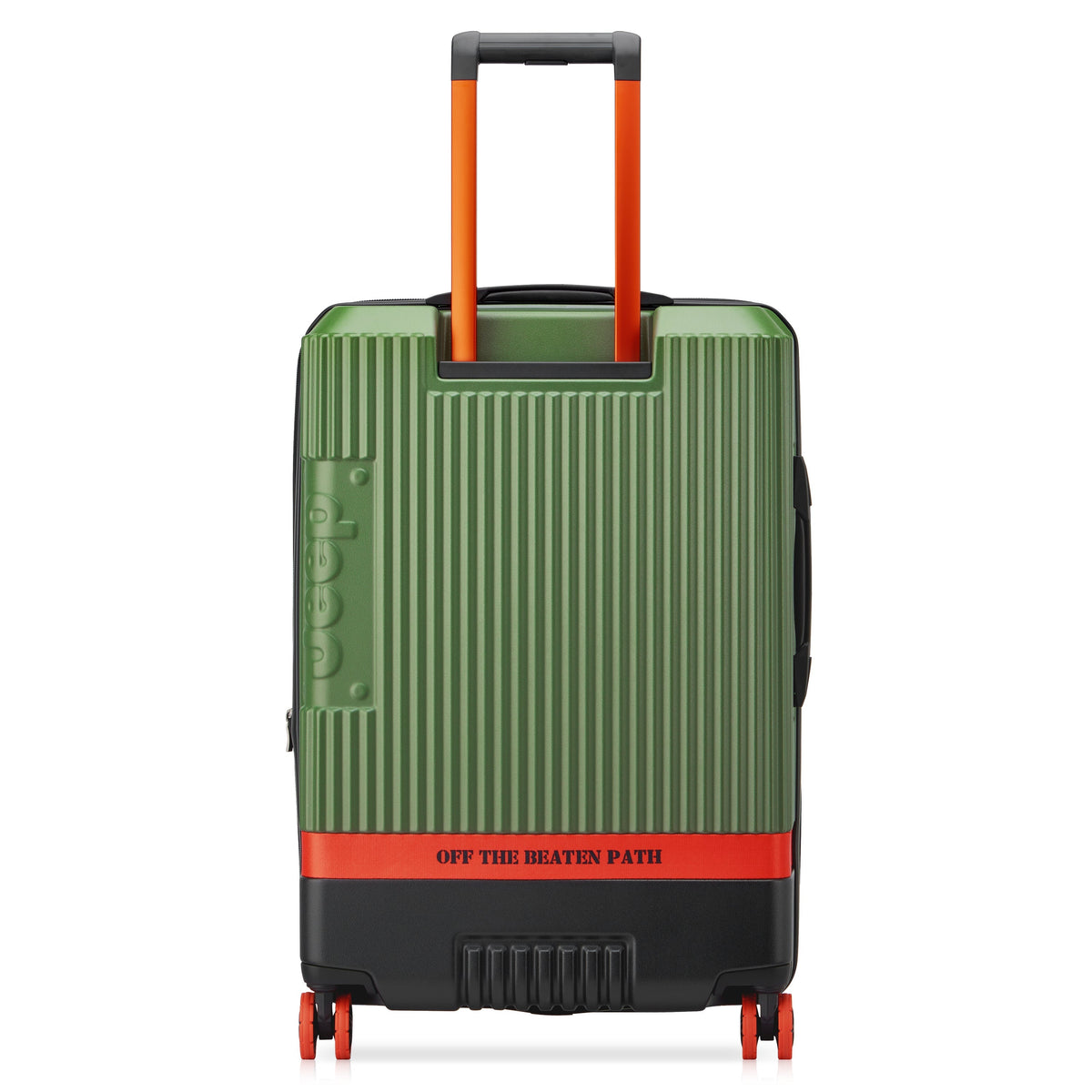 JH001A 27-Inch Expandable Check-In Suitcase, Green - Delsey Paris Best Seller