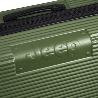 JH001A 27-Inch Expandable Check-In Suitcase, Green - Delsey Paris Best Seller