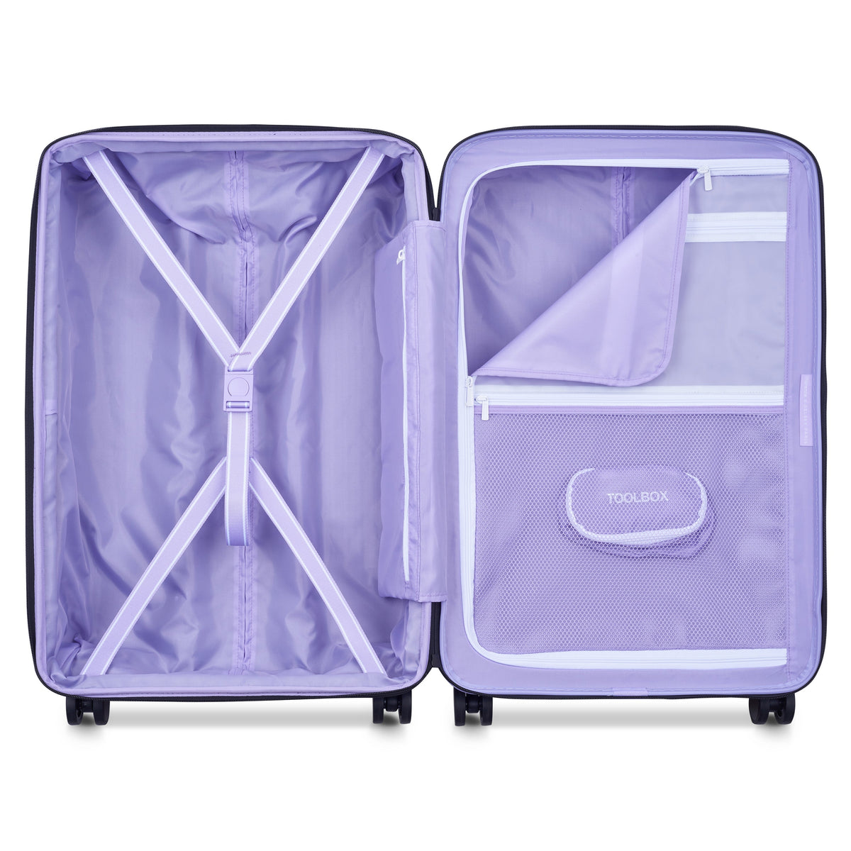 SPIN ME AWAY 27-Inch Check-In Suitcase, Lavender - Delsey Paris Deals