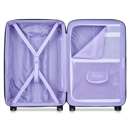 SPIN ME AWAY 27-Inch Check-In Suitcase, Lavender - Delsey Paris Deals