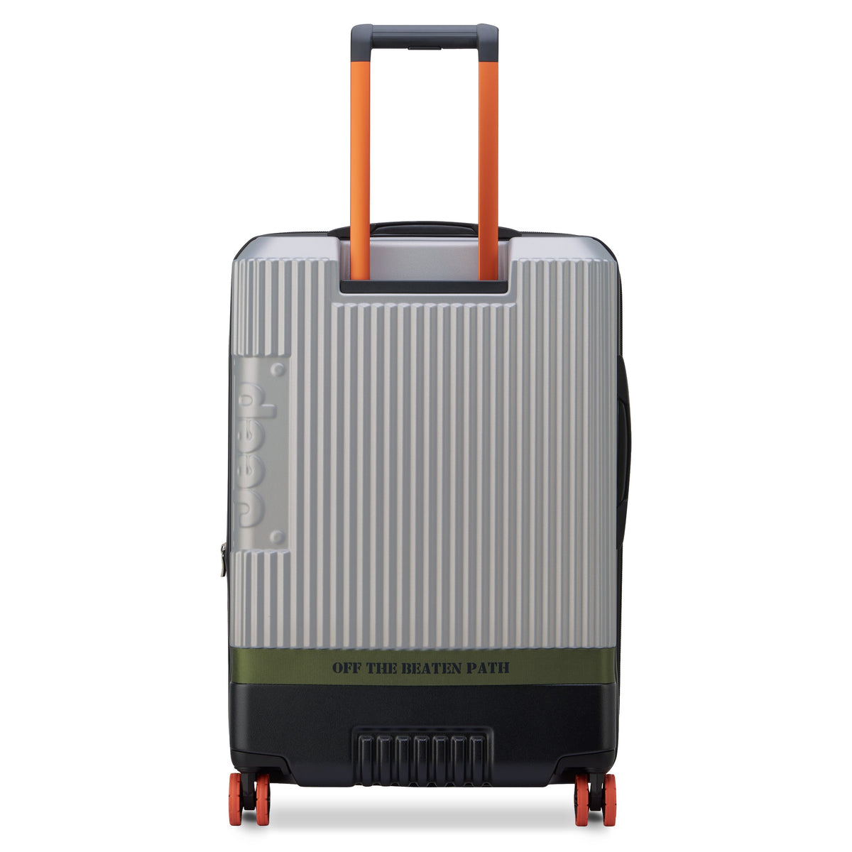 JH001A 27-Inch Expandable Check-In Suitcase, Silver - Delsey Paris Customer Favorite