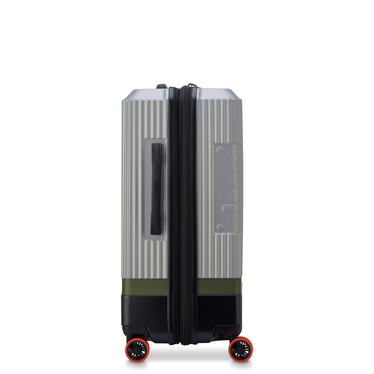 JH001A 27-Inch Expandable Check-In Suitcase, Silver - Delsey Paris Customer Favorite