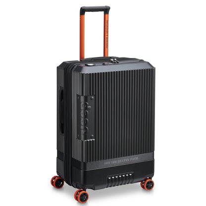JH001A 27-Inch Expandable Check-In Suitcase, Anthracite - Delsey Paris Great Value