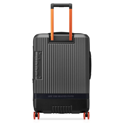 JH001A 27-Inch Expandable Check-In Suitcase, Anthracite - Delsey Paris Great Value