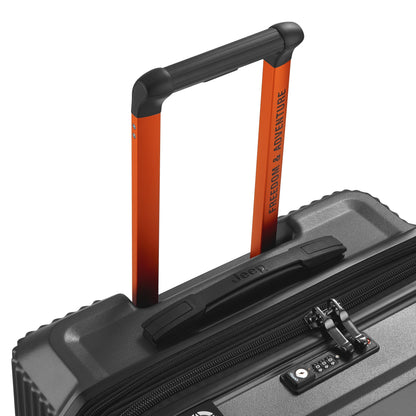 JH001A 27-Inch Expandable Check-In Suitcase, Anthracite - Delsey Paris Great Value