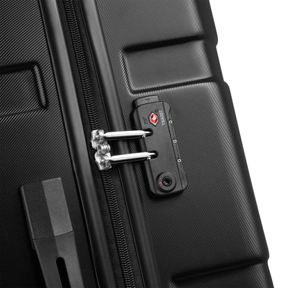 NOW HARDSIDE 26-Inch Check-In Suitcase, Black - Delsey Paris Best Price
