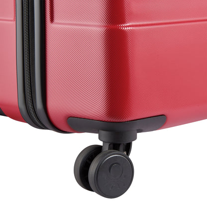 NOW HARDSIDE 26-Inch Check-In Suitcase, Red - Delsey Paris Exclusive