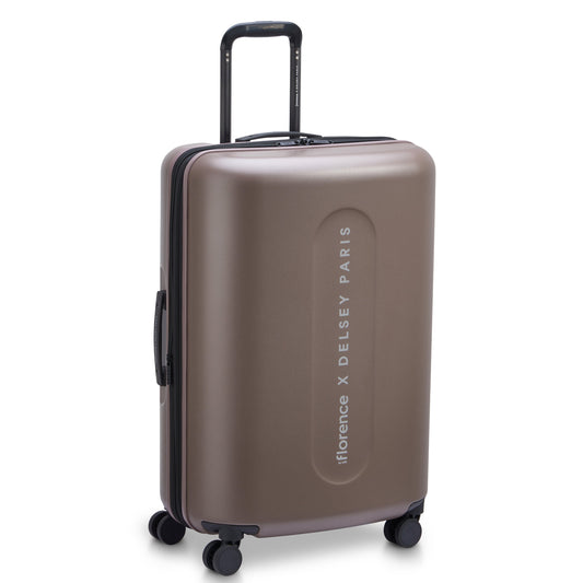 CATCH FLIGHTS 27-Inch Check-In Suitcase, Chestnut - Delsey Paris Discount