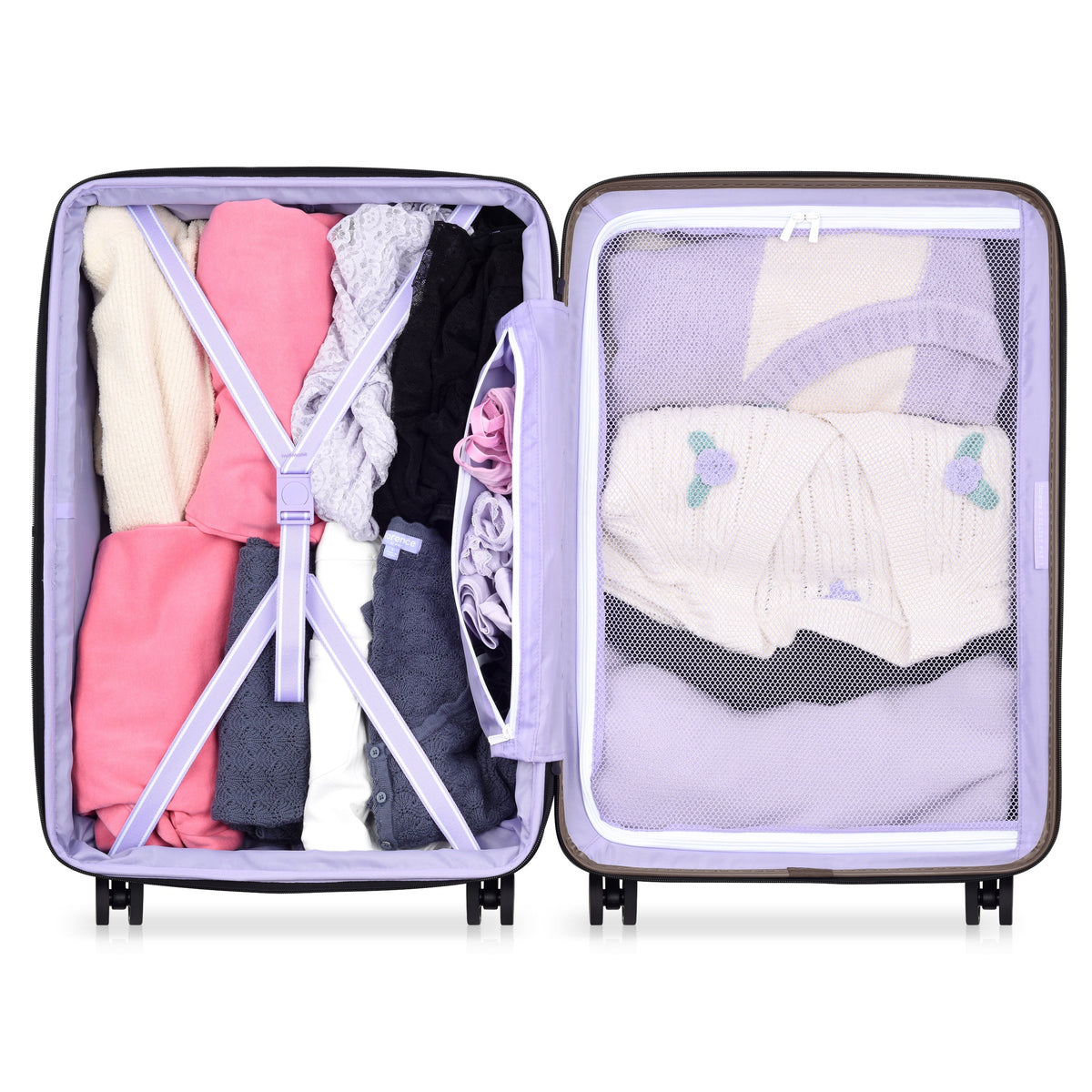 CATCH FLIGHTS 27-Inch Check-In Suitcase, Chestnut - Delsey Paris Discount