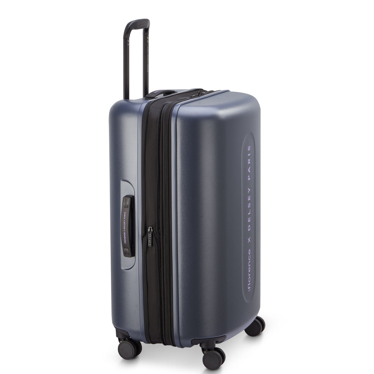 CATCH FLIGHTS 27-Inch Check-In Suitcase, Anthracite - Delsey Paris Discount