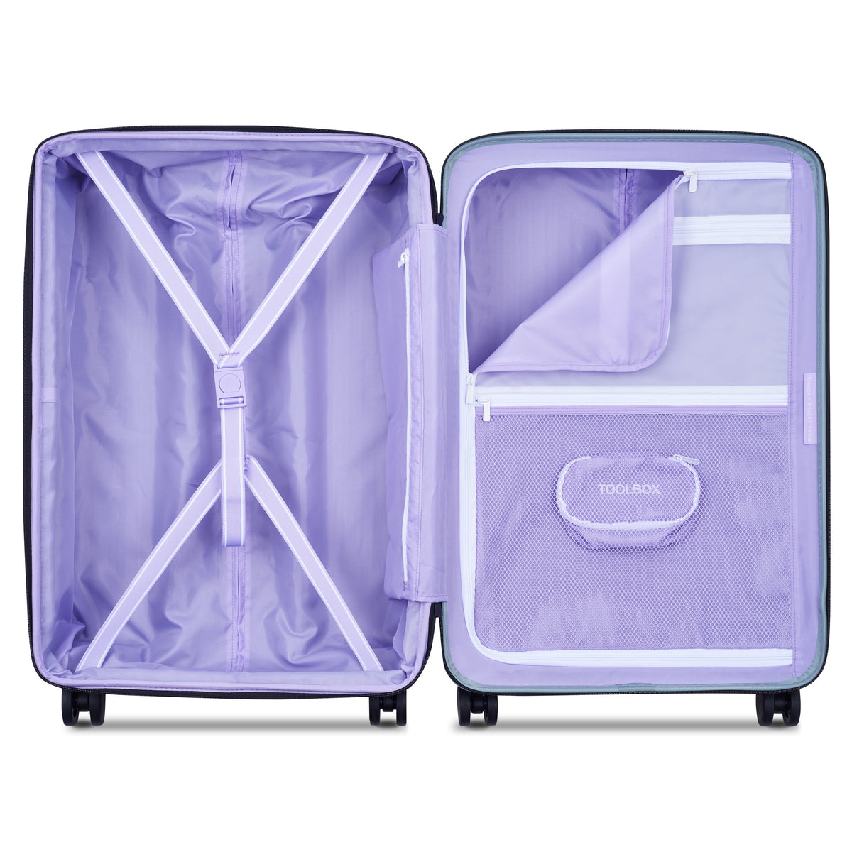 SPIN ME AWAY 27-Inch Check-In Suitcase, Sage green - Delsey Paris Quality
