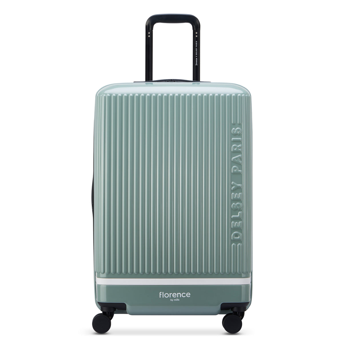 SPIN ME AWAY 27-Inch Check-In Suitcase, Sage green - Delsey Paris Quality