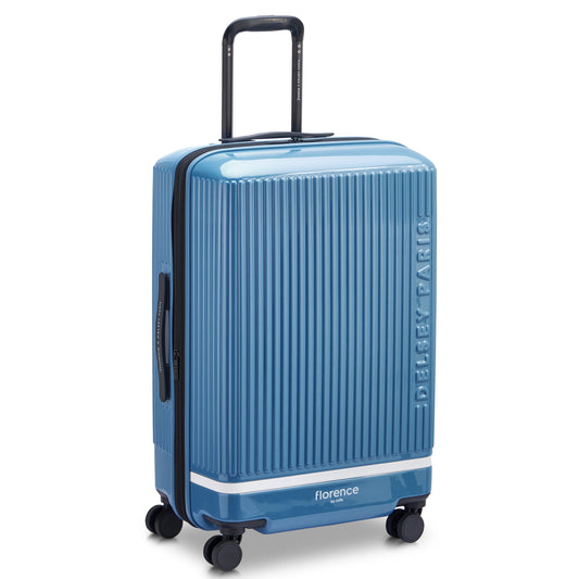 SPIN ME AWAY 27-Inch Check-In Suitcase, Zinc blue - Delsey Paris Popular