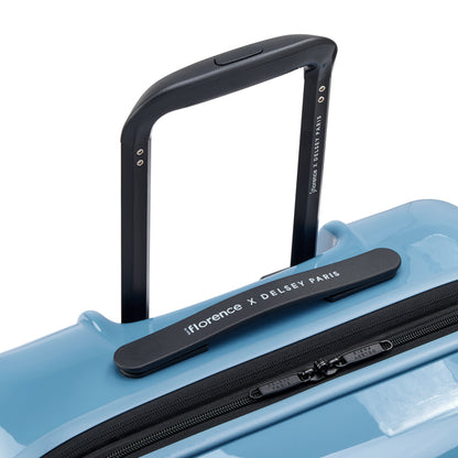 SPIN ME AWAY 27-Inch Check-In Suitcase, Zinc blue - Delsey Paris Popular