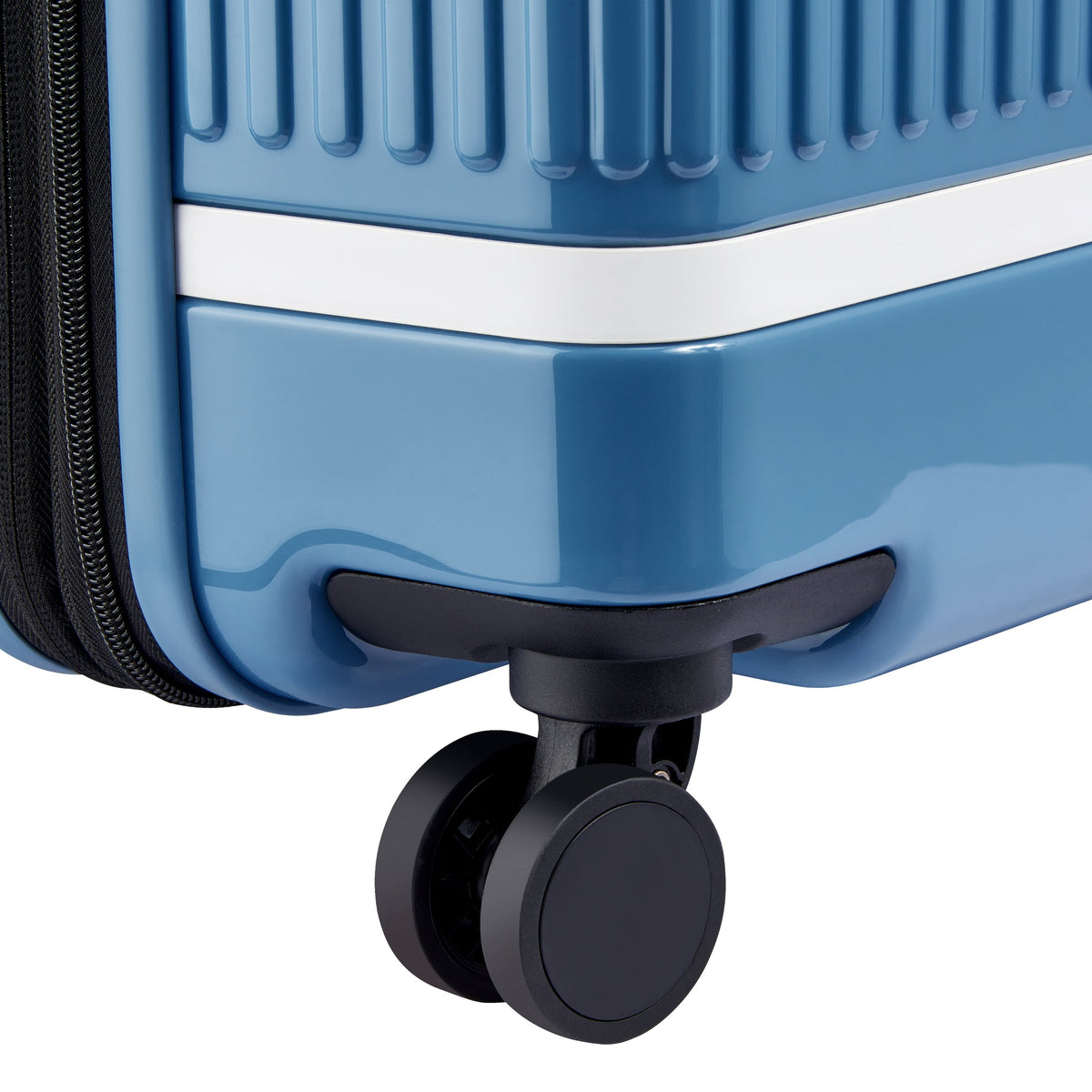 SPIN ME AWAY 27-Inch Check-In Suitcase, Zinc blue - Delsey Paris Popular