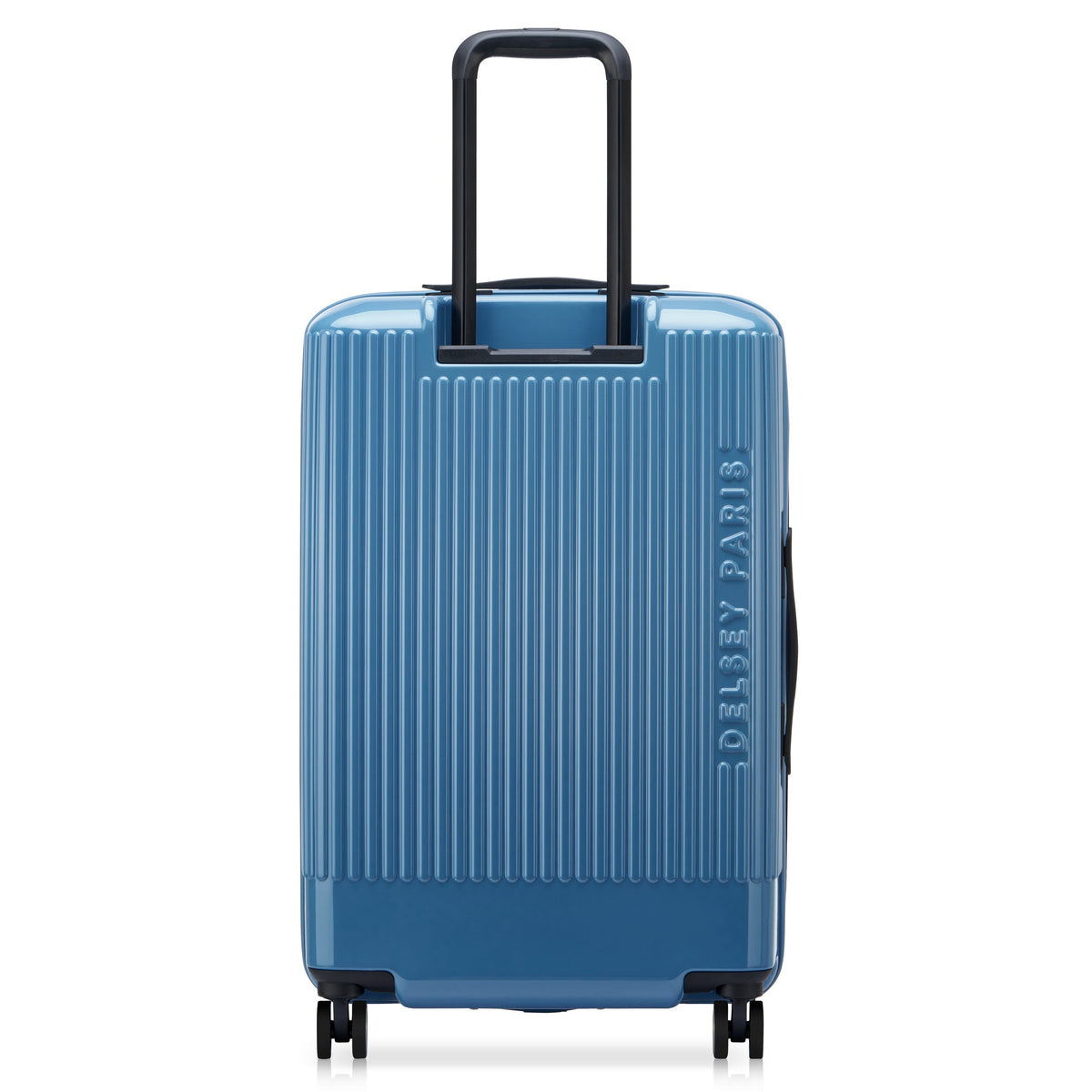 SPIN ME AWAY 27-Inch Check-In Suitcase, Zinc blue - Delsey Paris Popular