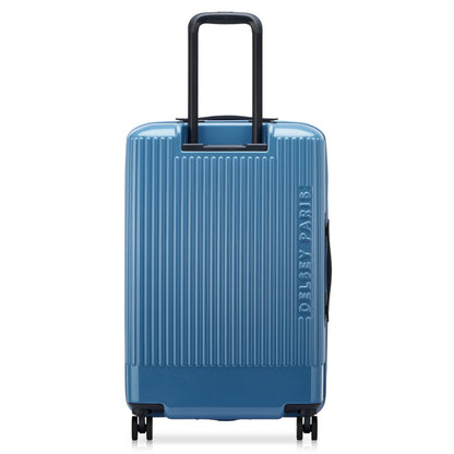 SPIN ME AWAY 27-Inch Check-In Suitcase, Zinc blue - Delsey Paris Popular