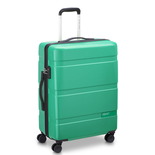 NOW HARDSIDE 26-Inch Check-In Suitcase, Green - Delsey Paris Deals