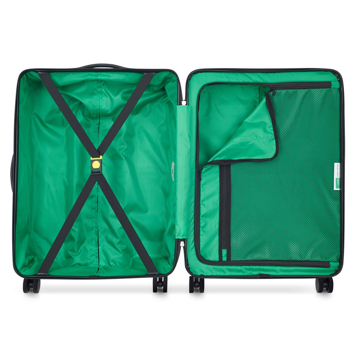 NOW HARDSIDE 26-Inch Check-In Suitcase, Green - Delsey Paris Deals
