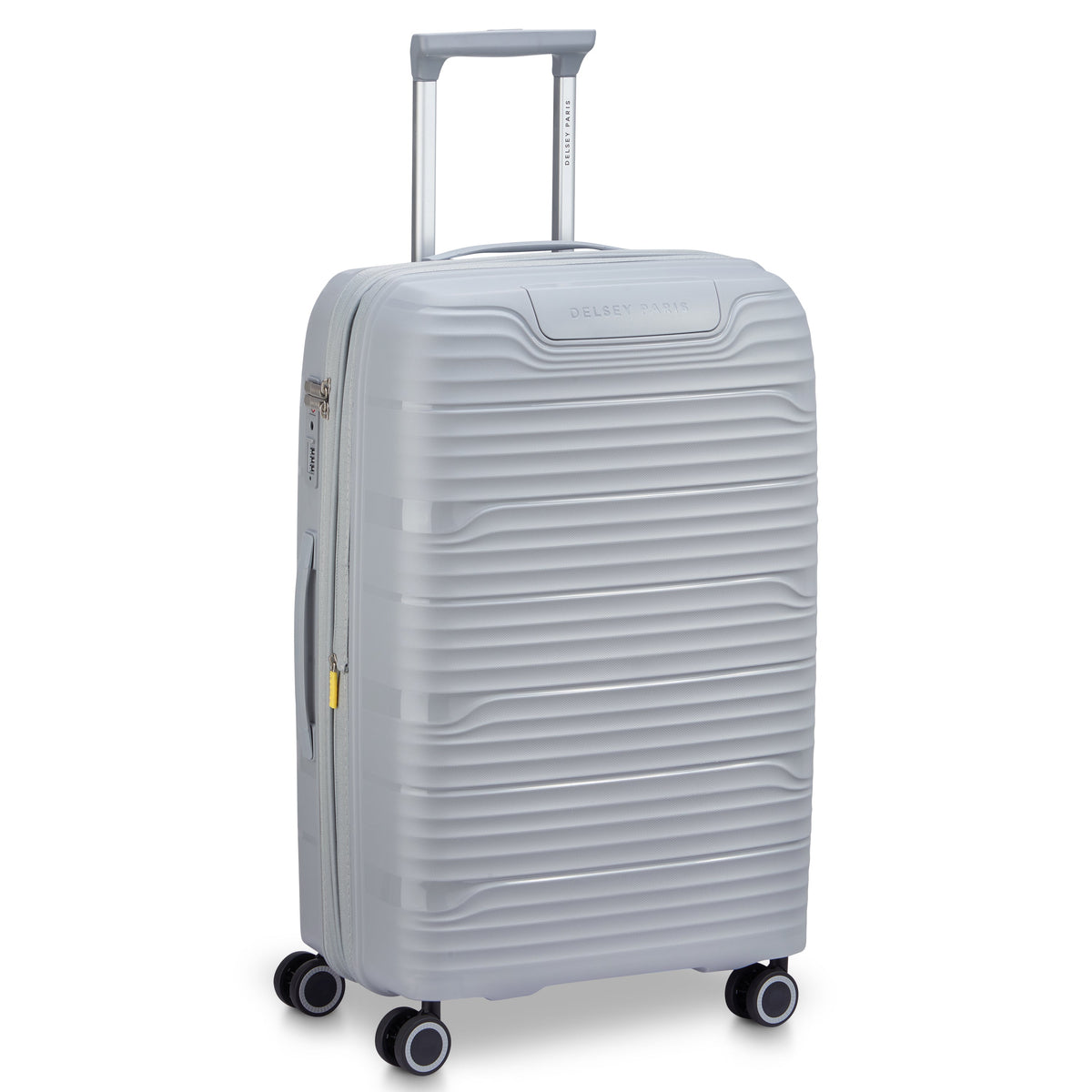 DUNE 27-Inch Expandable Check-In Suitcase, Lunar rock - Delsey Paris Discount