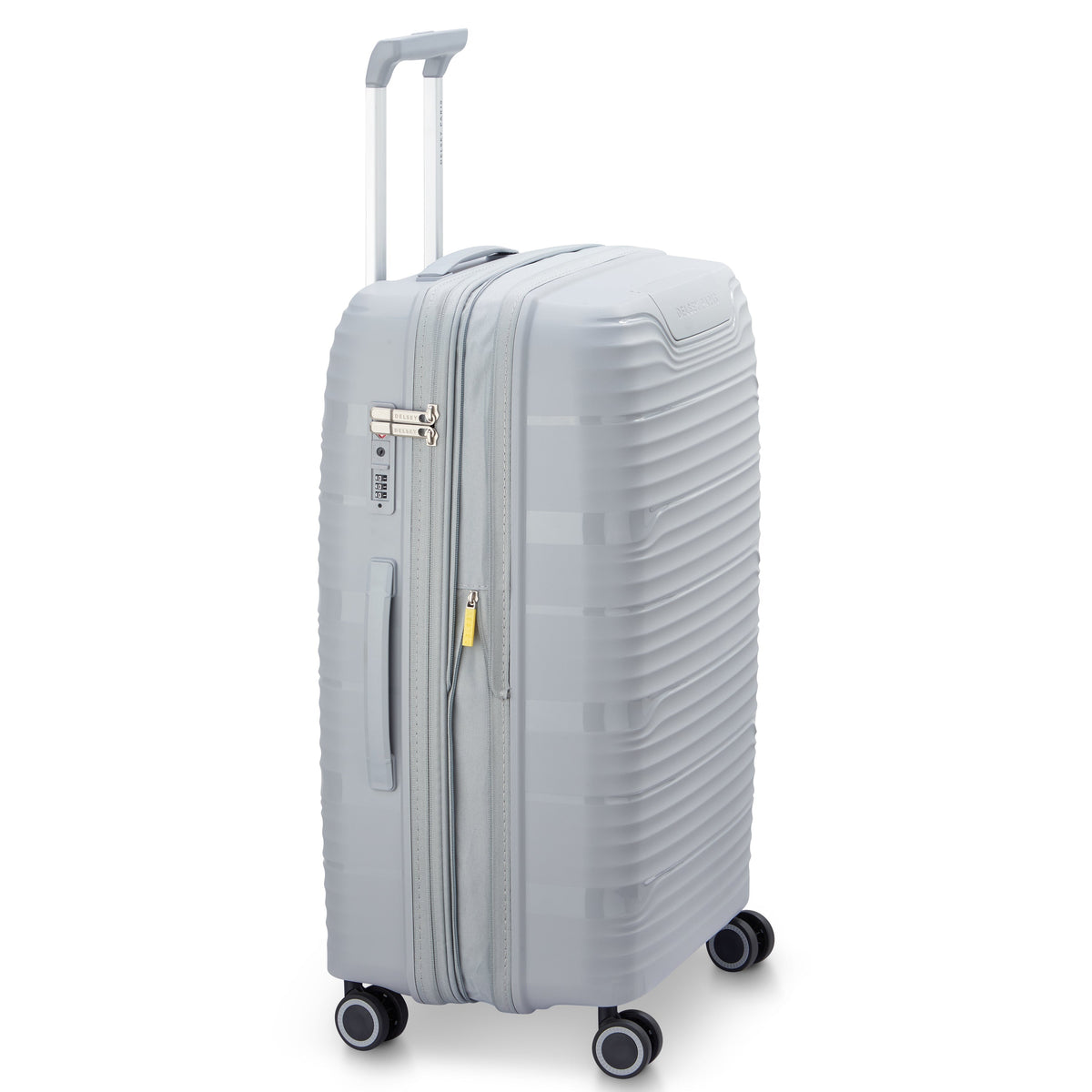 DUNE 27-Inch Expandable Check-In Suitcase, Lunar rock - Delsey Paris Discount