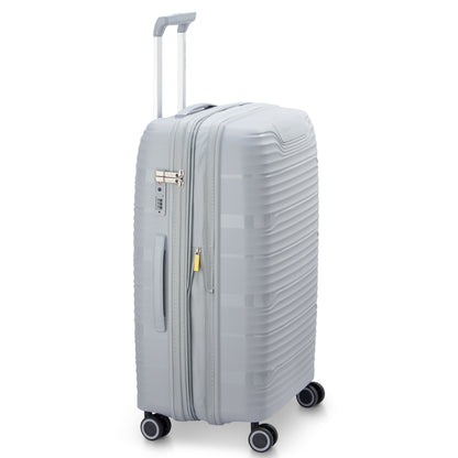 DUNE 27-Inch Expandable Check-In Suitcase, Lunar rock - Delsey Paris Discount