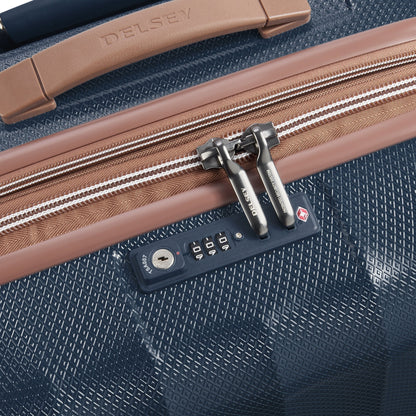 CARROUSEL 27-Inch Expandable Check-In Suitcase, Navy - Delsey Paris Best Price