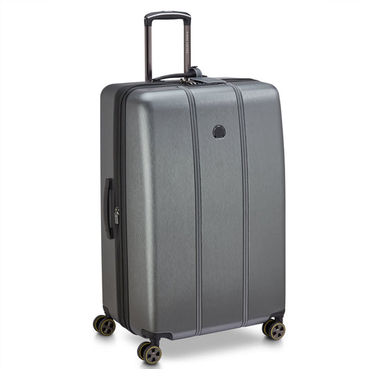 CADENCE 31-Inch Expandable Check-In Suitcase, Silver - Delsey Paris Exclusive