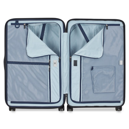 CADENCE 31-Inch Expandable Check-In Suitcase, Silver - Delsey Paris Exclusive