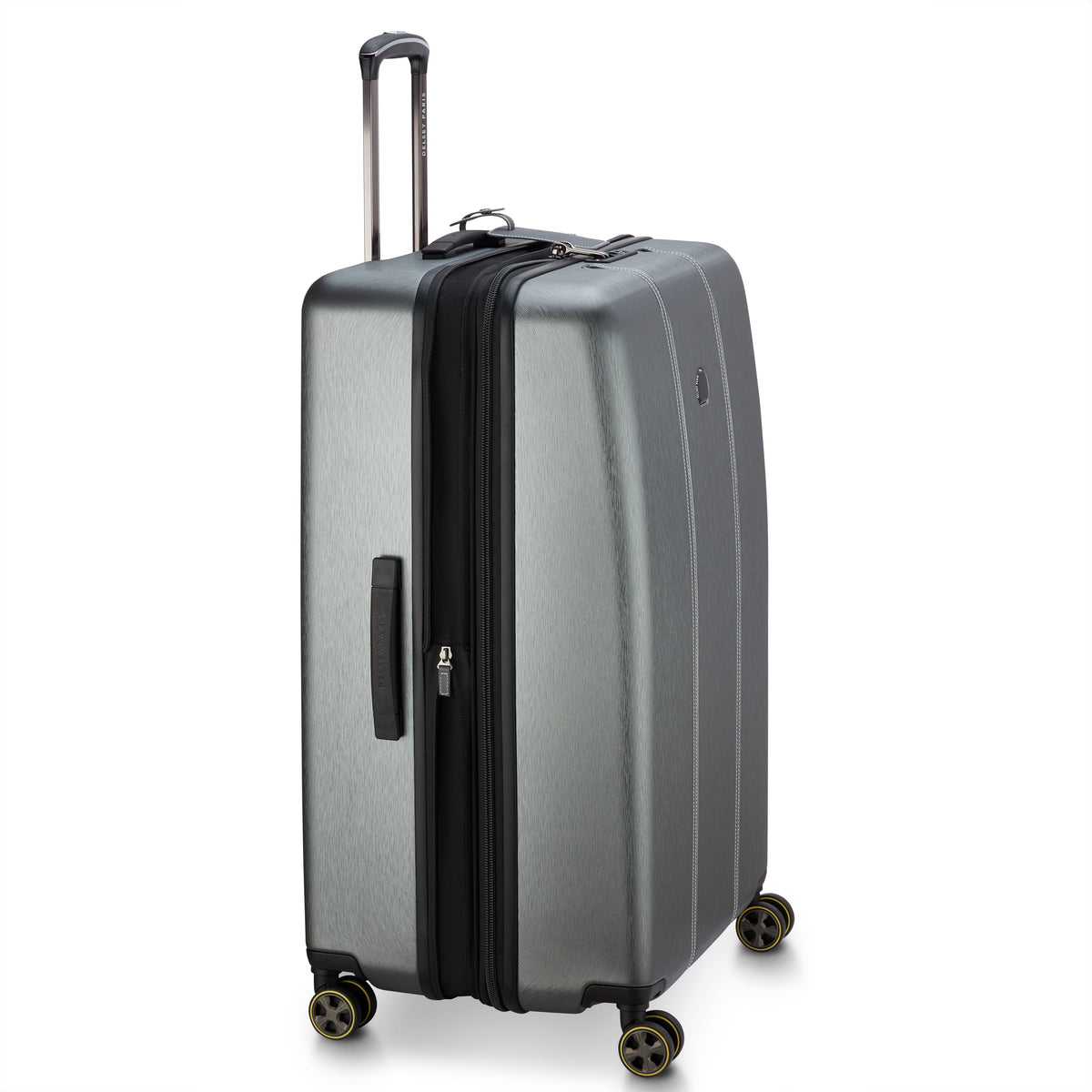 CADENCE 31-Inch Expandable Check-In Suitcase, Silver - Delsey Paris Exclusive