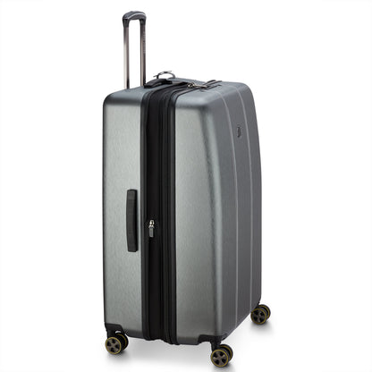 CADENCE 31-Inch Expandable Check-In Suitcase, Silver - Delsey Paris Exclusive