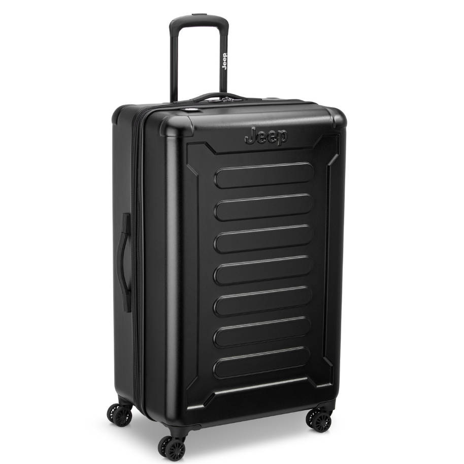 JH004C 32-Inch Expandable Check-In Suitcase, Black - Delsey Paris Classic