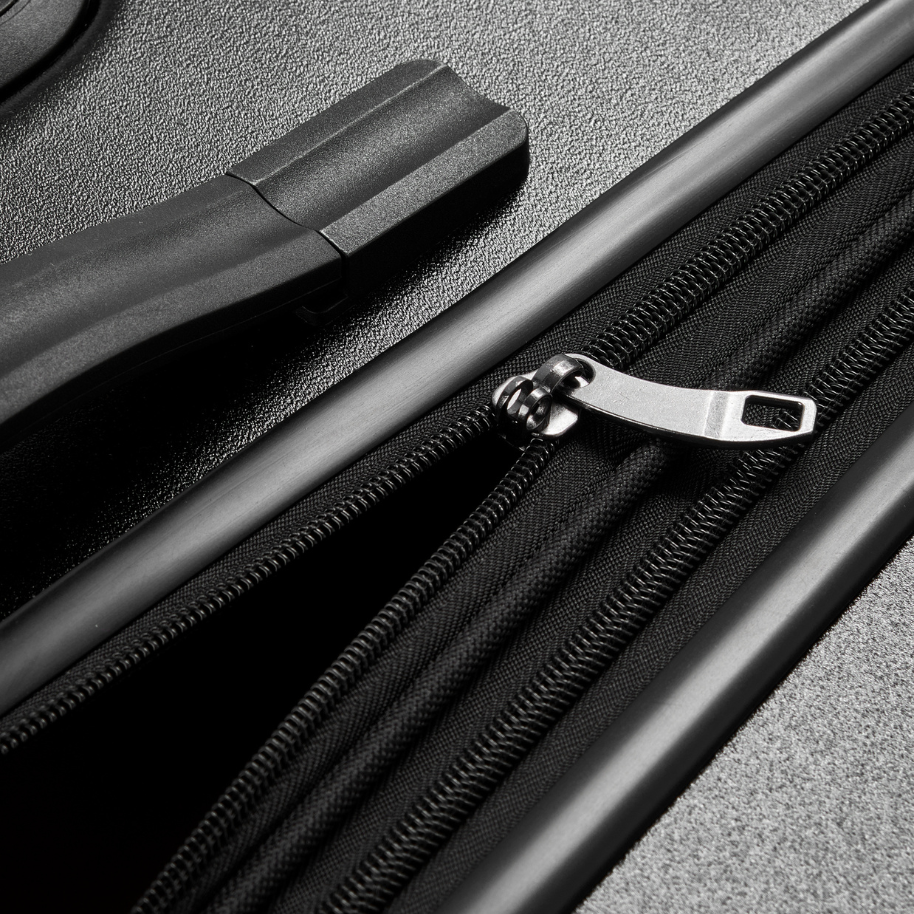 JH004C 32-Inch Expandable Check-In Suitcase, Black - Delsey Paris Classic