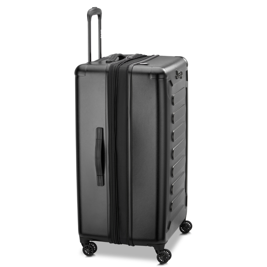JH004C 32-Inch Expandable Check-In Suitcase, Black - Delsey Paris Classic