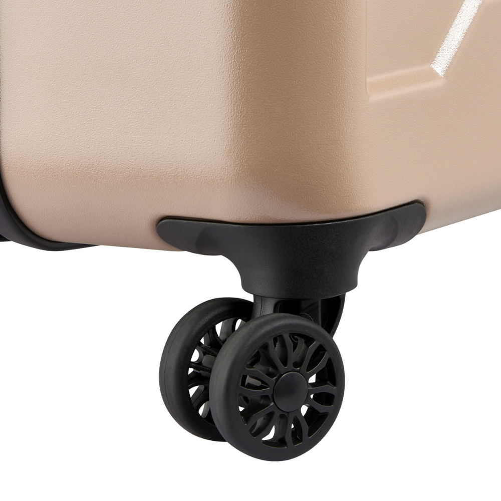 JH004C 32-Inch Expandable Check-In Suitcase, Beige - Delsey Paris Best Seller
