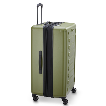 JH004C 32-Inch Expandable Check-In Suitcase, Avocado - Delsey Paris New