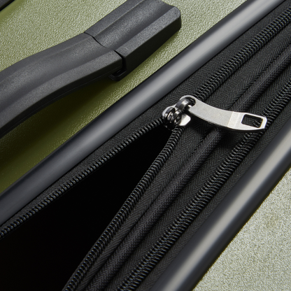 JH004C 32-Inch Expandable Check-In Suitcase, Avocado - Delsey Paris New
