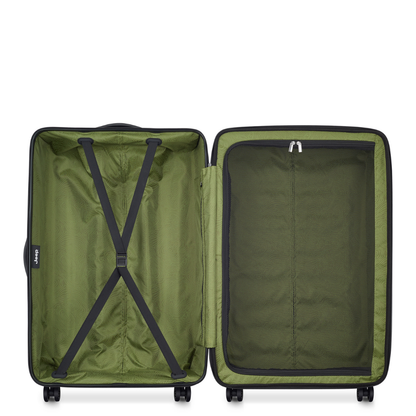 JH004C 32-Inch Expandable Check-In Suitcase, Avocado - Delsey Paris New