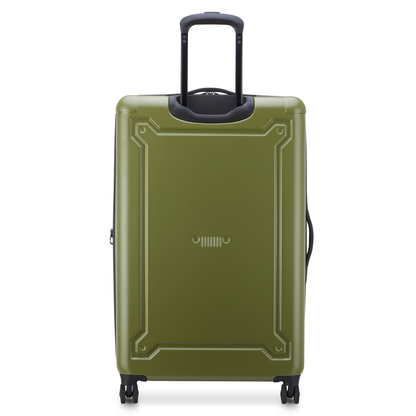 JH004C 32-Inch Expandable Check-In Suitcase, Avocado - Delsey Paris New