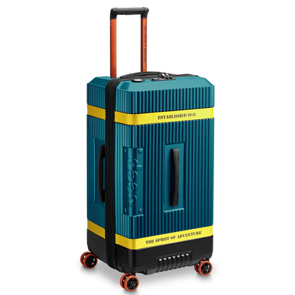 JH001A 32-Inch Expandable Check-In Trunk Suitcase, Pine - Delsey Paris Value