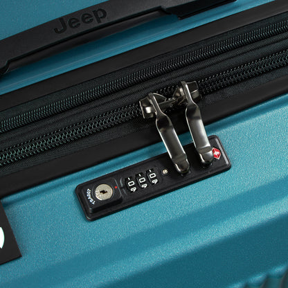 JH001A 32-Inch Expandable Check-In Trunk Suitcase, Pine - Delsey Paris Value
